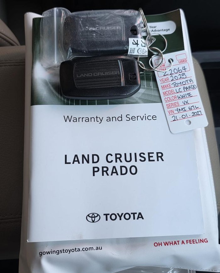 2025 Toyota Landcruiser Prado VX