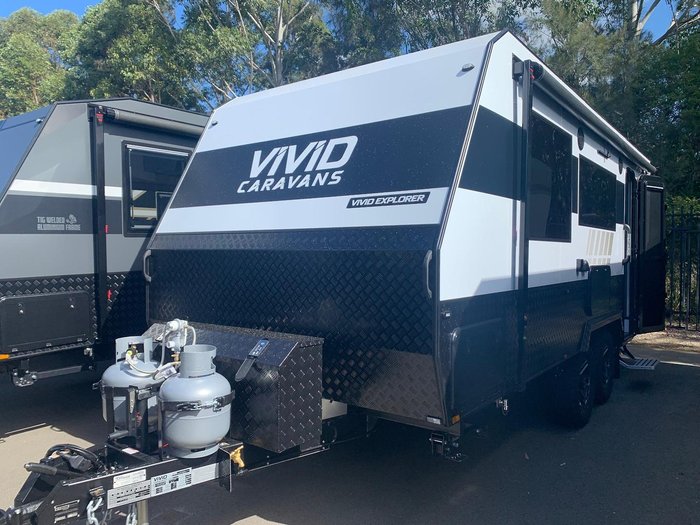 2026 Vivid Caravans Explorer 20ft Cafe Dinette