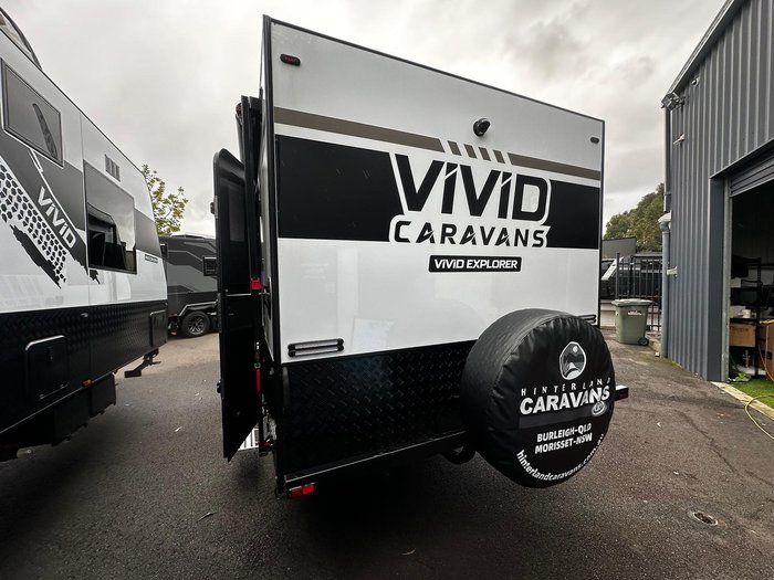 2026 Vivid Caravans Explorer 20ft Cafe Dinette
