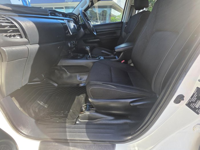2019 Toyota Hilux SR GUN126R 4X4 Dual Range White