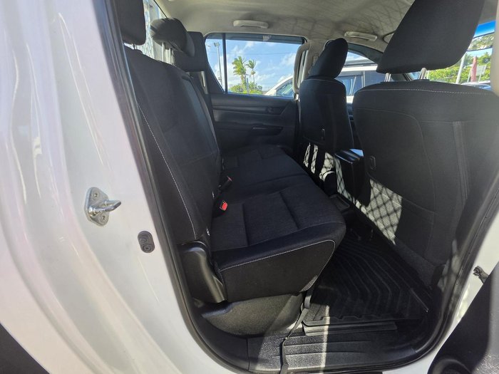 2019 Toyota Hilux SR GUN126R 4X4 Dual Range White