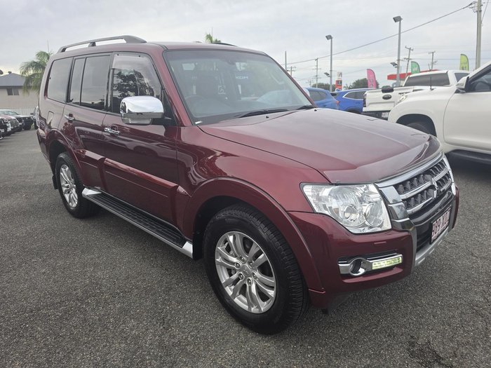 2017 Mitsubishi Pajero GLS NX MY18 4X4 Dual Range Terra Rossa
