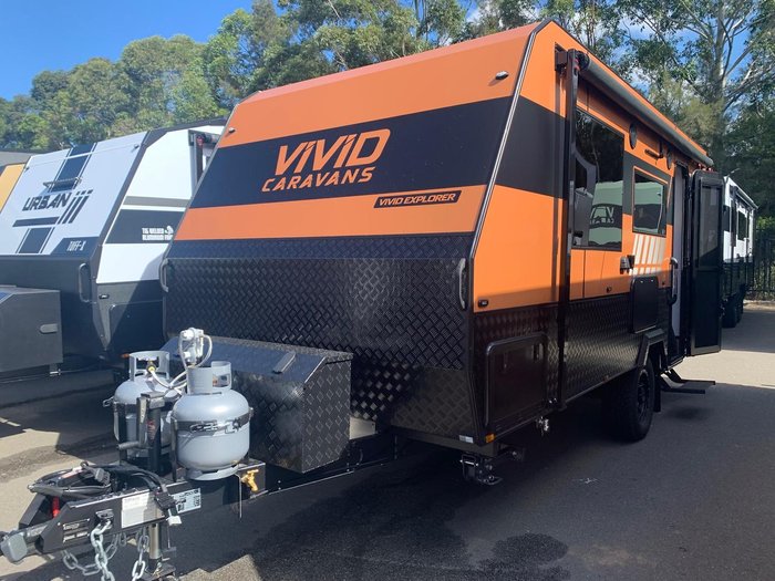 2026 Vivid Caravans Explorer 176 L Shape Lounge