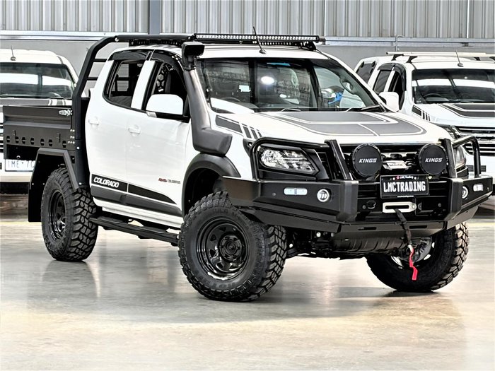 2019 Holden Colorado LS RG MY20 4X4 Dual Range Summit White