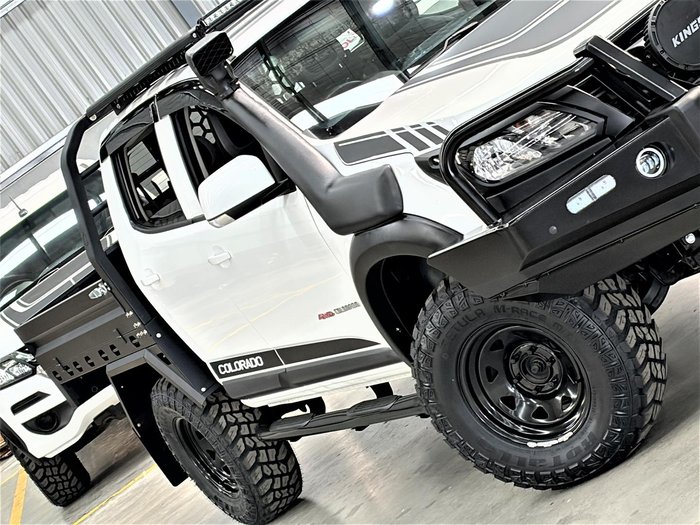 2019 Holden Colorado LS RG MY20 4X4 Dual Range Summit White