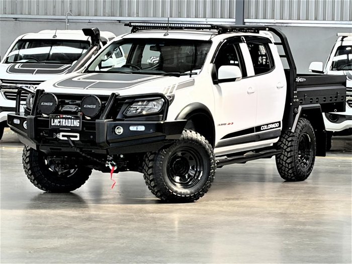 2019 Holden Colorado LS RG MY20 4X4 Dual Range Summit White