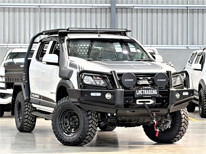 2019 Holden Colorado LS RG MY20 4X4 Dual Range Summit White