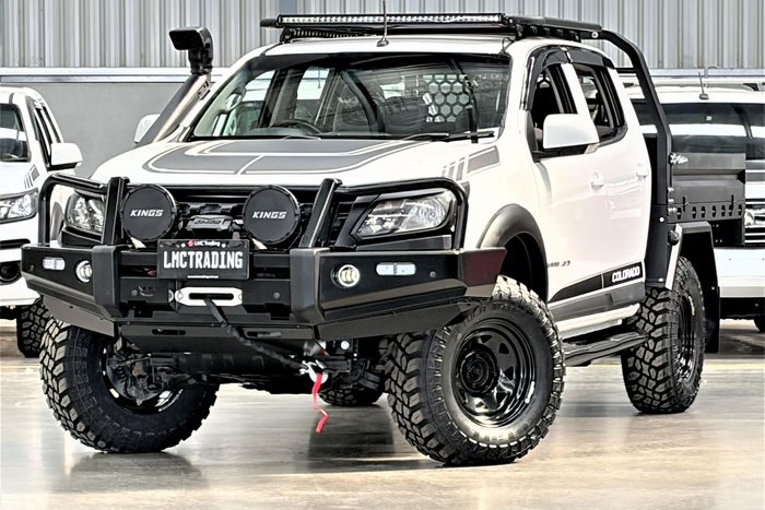 2019 Holden Colorado LS RG MY20 4X4 Dual Range Summit White