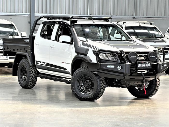 2019 Holden Colorado LS RG MY20 4X4 Dual Range Summit White