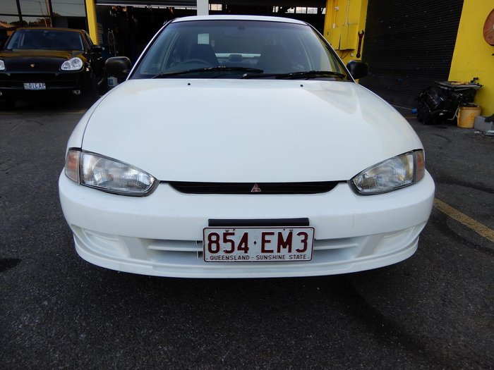 1997 Mitsubishi Lancer GLi CE White