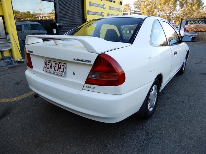 1997 Mitsubishi Lancer GLi CE White