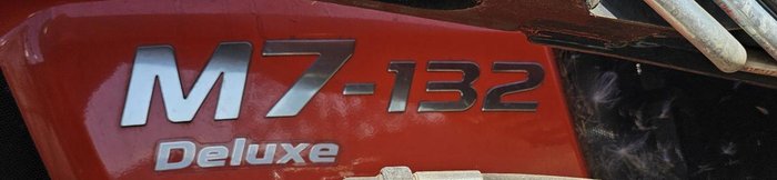2022 TRACTOR M7-132S Deluxe Orange