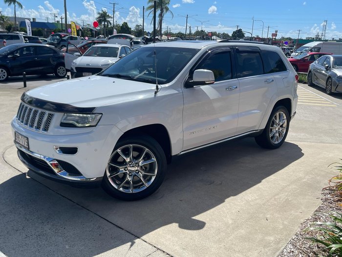 2013 Jeep Grand Cherokee Summit WK MY14 4X4 Constant Bright White