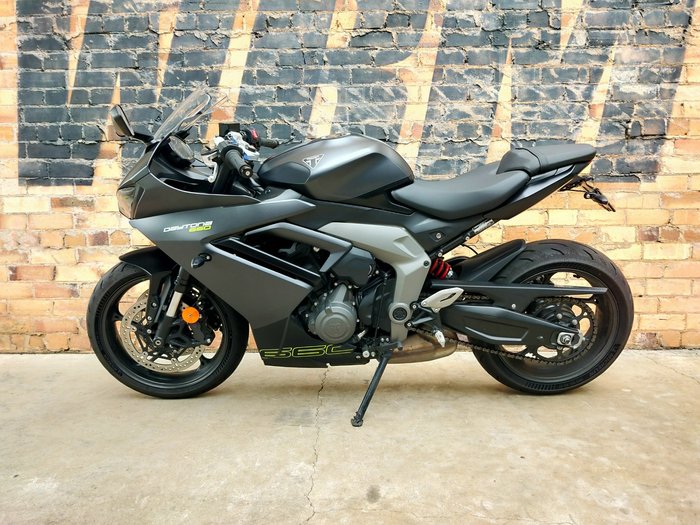 2024 TRIUMPH DAYTONA 660 ROAD GREY