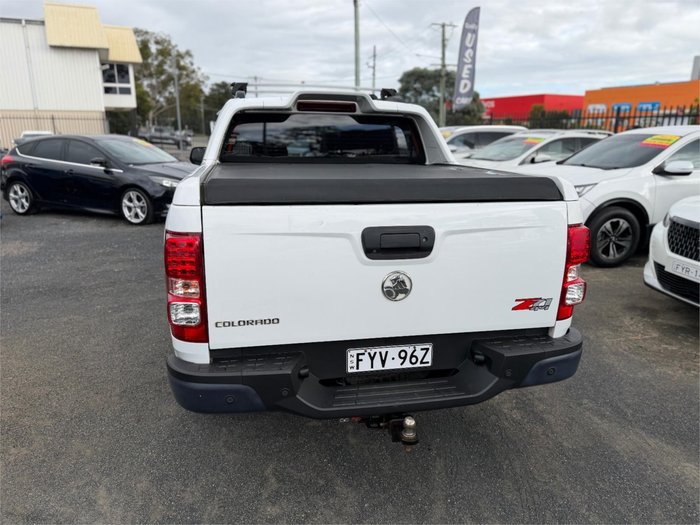 2018 HOLDEN COLORADO Z71 (4x4) RG MY18 WHITE