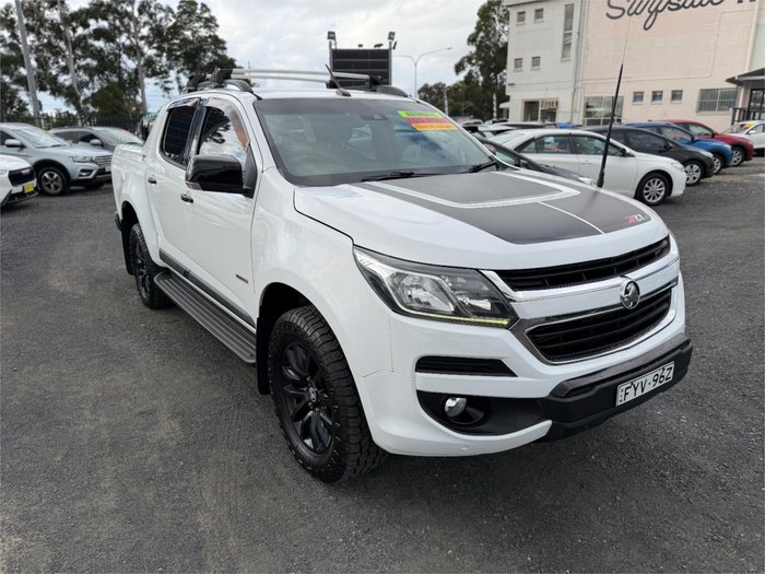 2018 HOLDEN COLORADO Z71 (4x4) RG MY18 WHITE