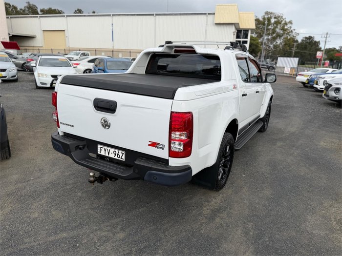 2018 HOLDEN COLORADO Z71 (4x4) RG MY18 WHITE
