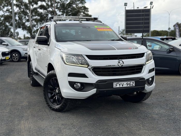 2018 HOLDEN COLORADO Z71 (4x4) RG MY18 WHITE