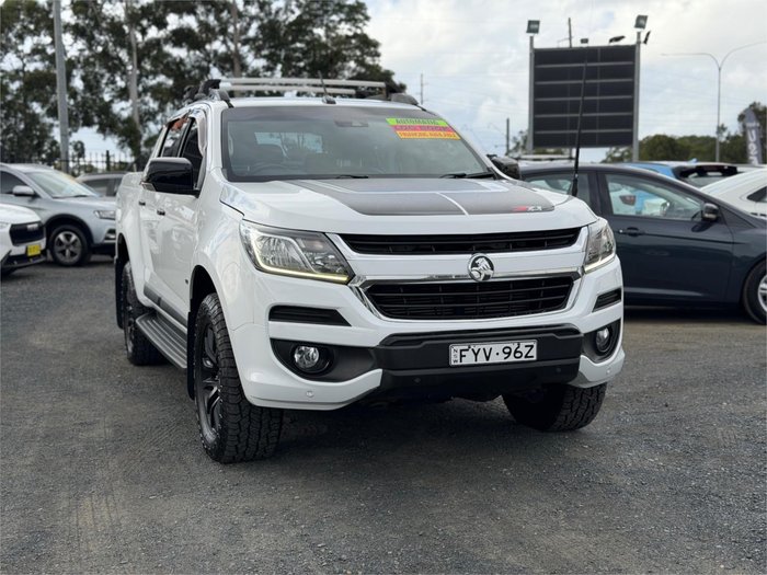 2018 HOLDEN COLORADO Z71 (4x4) RG MY18 WHITE