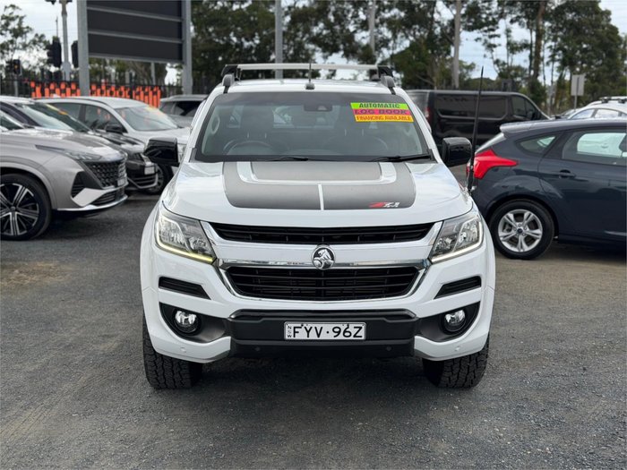 2018 HOLDEN COLORADO Z71 (4x4) RG MY18 WHITE