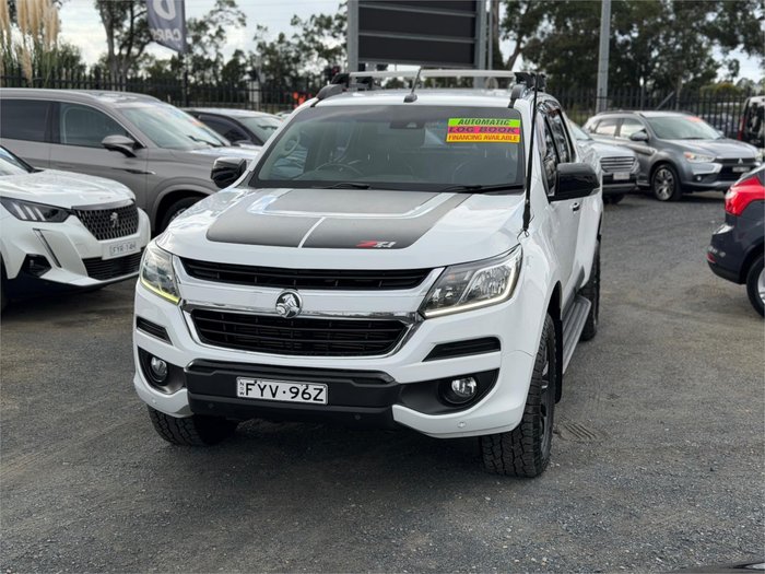 2018 HOLDEN COLORADO Z71 (4x4) RG MY18 WHITE