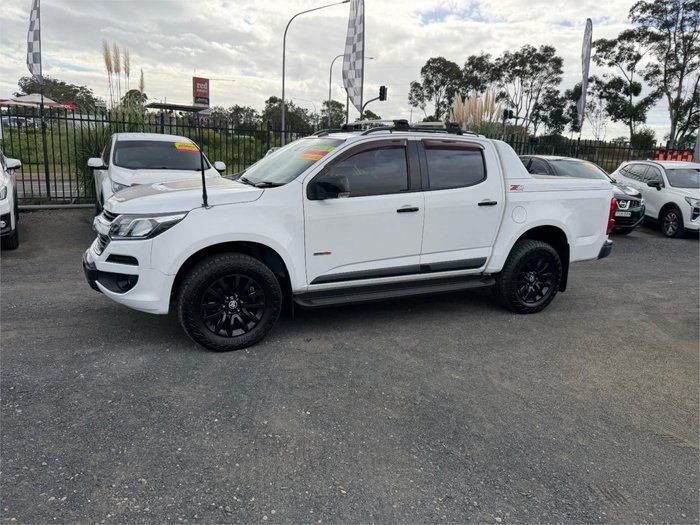 2018 HOLDEN COLORADO Z71 (4x4) RG MY18 WHITE