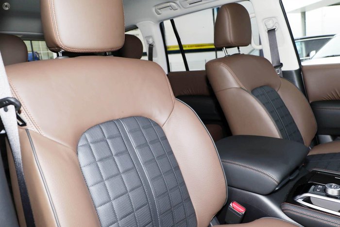 2026 Nissan Patrol Ti-L Y62 MY26 4X4 Dual Range Moonstone White