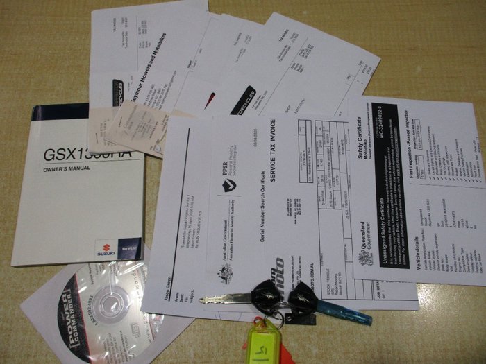 2015 Suzuki GSX1300RA (HAYABUSA) White