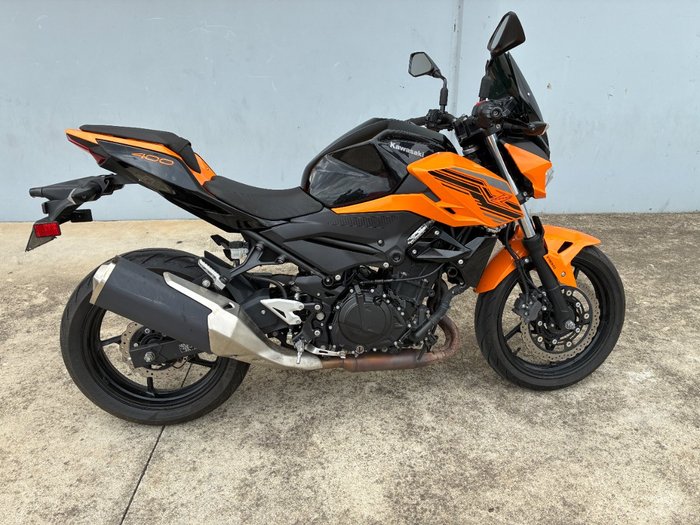 2019 Kawasaki Z400 Orange