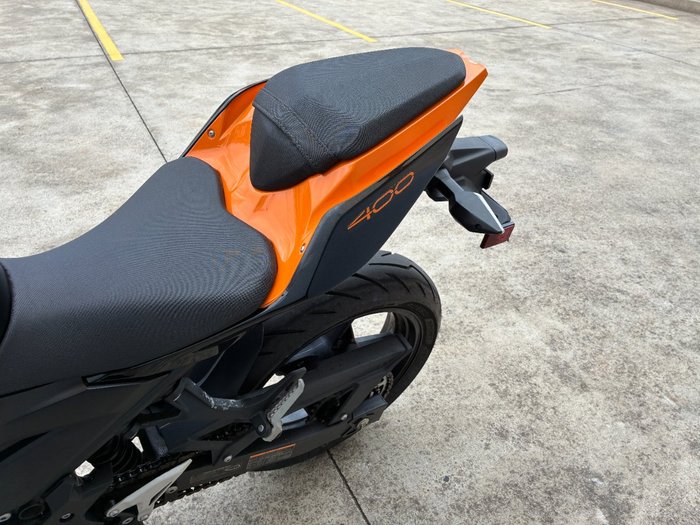 2019 Kawasaki Z400 Orange