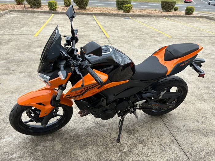 2019 Kawasaki Z400 Orange