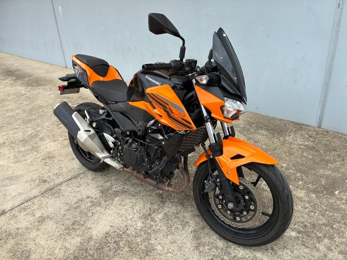 2019 Kawasaki Z400 Orange