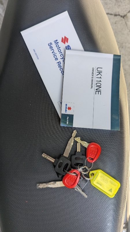 2015 Suzuki ADDRESS (UK110) Silver