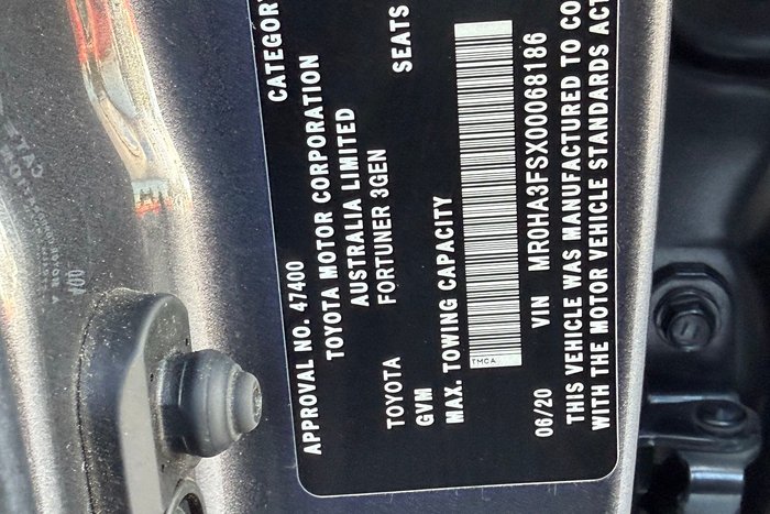 2020 Toyota Fortuner Crusade