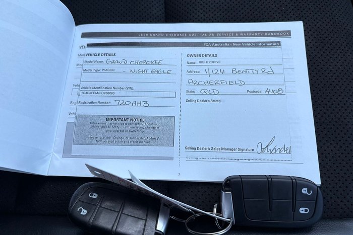 2020 Jeep Grand Cherokee Night Eagle