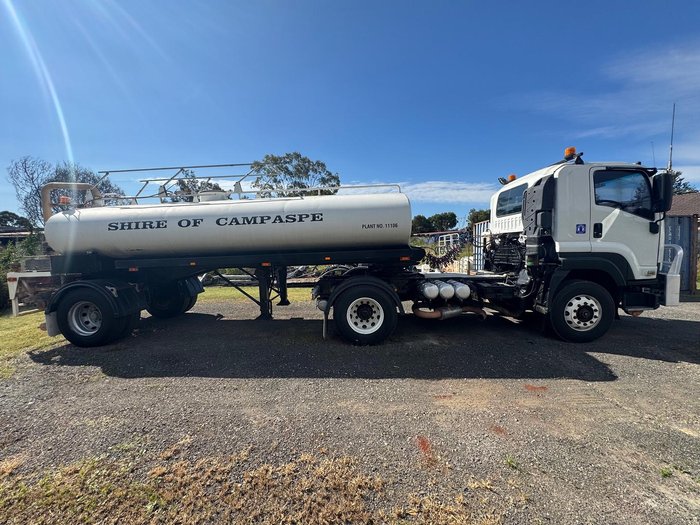 2009 Isuzu F Series GXD WHITE