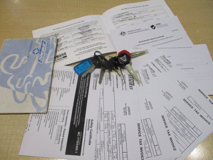 2008 Yamaha XV1900AS RED