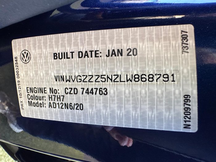 2020 Volkswagen Tiguan 110TSI Trendline