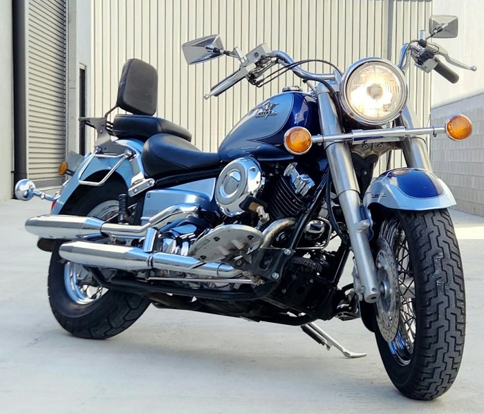 2004 Yamaha V-Star XVS650A Classic V-Star Blue