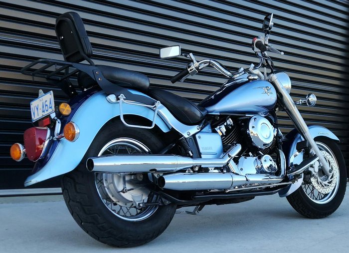 2004 Yamaha V-Star XVS650A Classic V-Star Blue