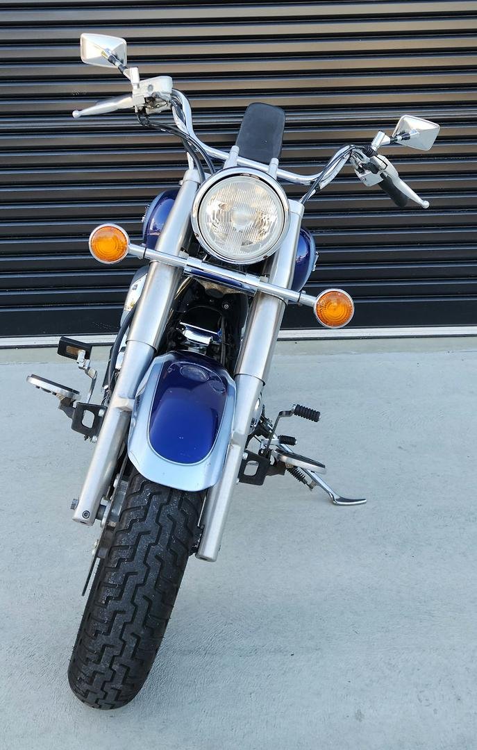 2004 Yamaha V-Star XVS650A Classic V-Star Blue
