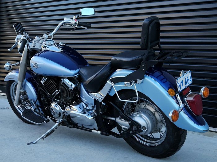 2004 Yamaha V-Star XVS650A Classic V-Star Blue