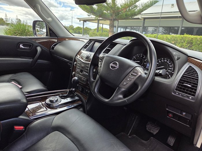 2022 Nissan Patrol Ti Y62 MY22 4X4 Dual Range Black Obsidian