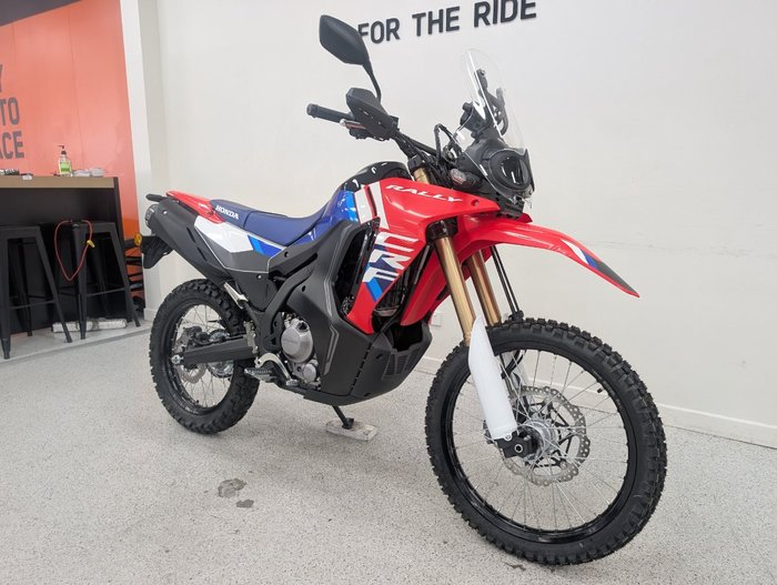 2025 Honda CRF300LRA RALLY Red