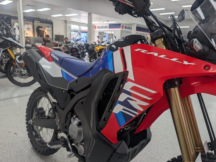 2025 Honda CRF300LRA RALLY Red