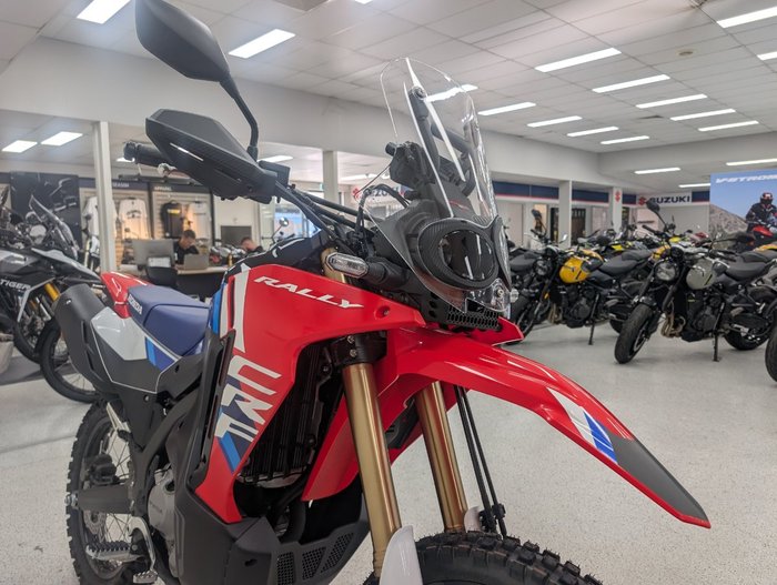 2025 Honda CRF300LRA RALLY Red