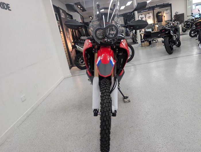 2025 Honda CRF300LRA RALLY Red