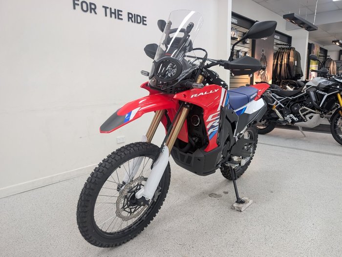2025 Honda CRF300LRA RALLY Red