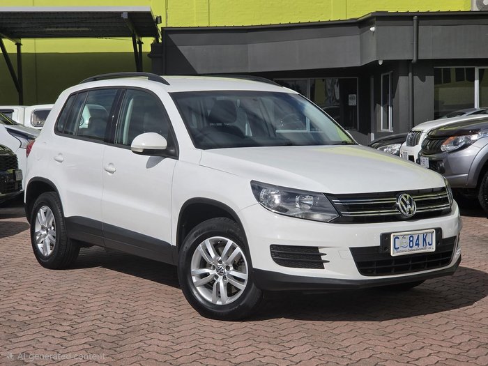 2011 Volkswagen Tiguan 118TSI 5N MY12 Candy White
