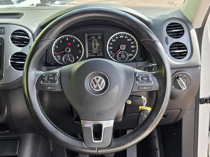 2011 Volkswagen Tiguan 118TSI 5N MY12 Candy White